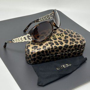 GUESS GU 7298 TO-34 LADIES Oversized SUNGLASSES 62 [] 18 115 Tortoise Tortoise